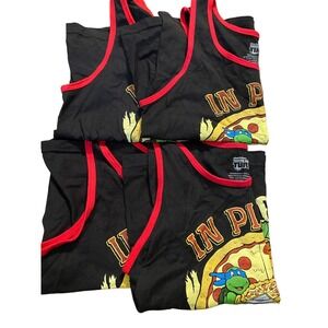 Teenage Mutant Ninja Turtle kids tank top lot nwot resell 4 shirts